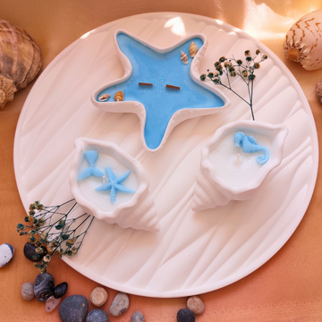 Deniz Kabuğu & Yıldız Okyanus Kokulu Set -TABAK DAHİL